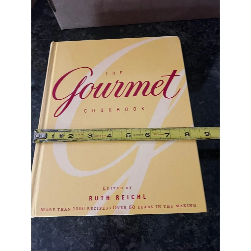 The Gourmet Cookbook by Ruth Reichl, 1000+ Recipes, Cooking & Food VTG 2004‎
